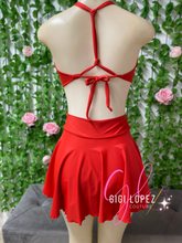 Load image into Gallery viewer, Twist top and skort set