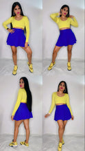 Load image into Gallery viewer, Mini Blue Skirt
