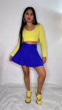 Load image into Gallery viewer, Mini Blue Skirt